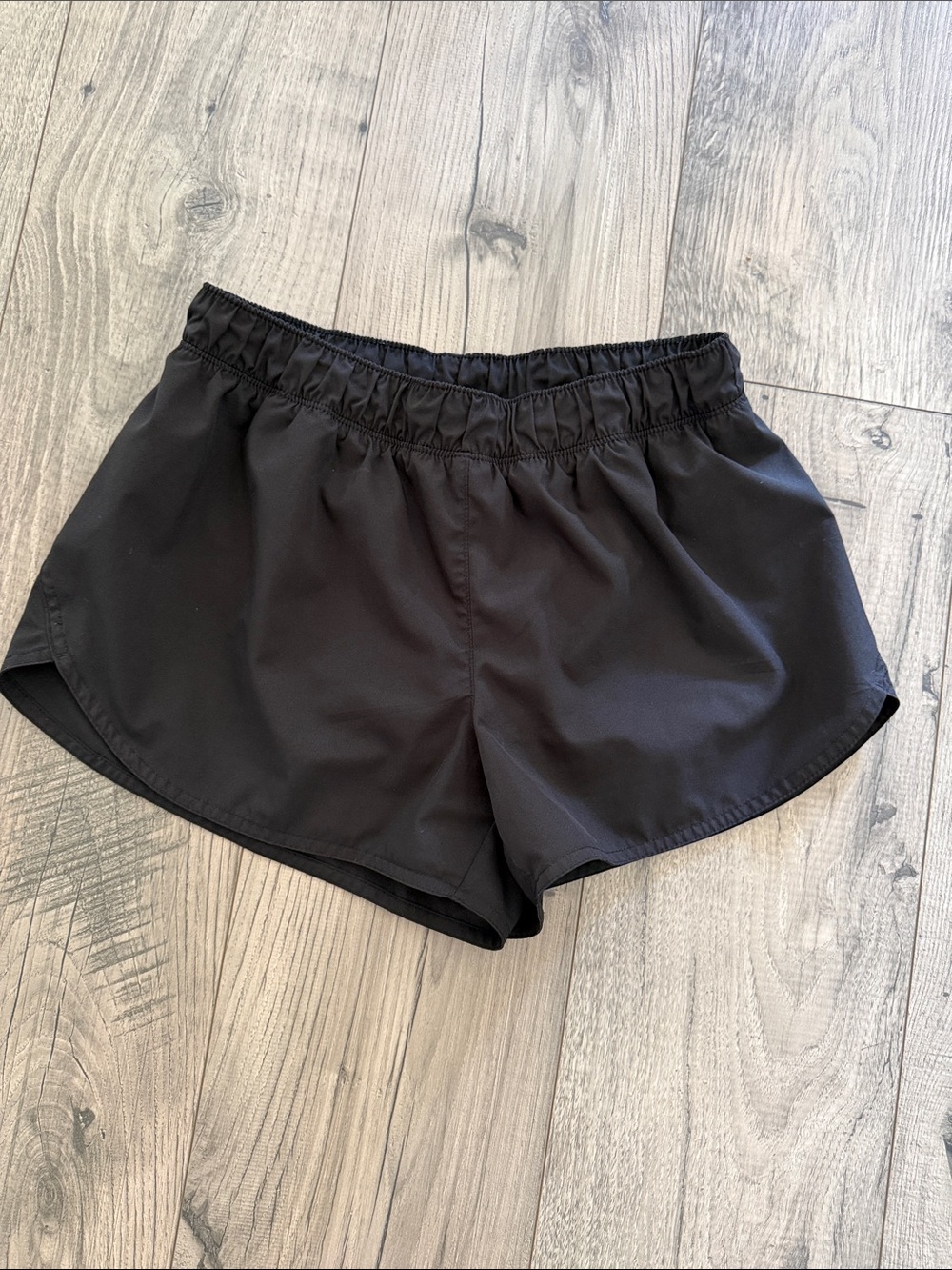 Old Navy Black Athletic Shorts with Elastic Waistband